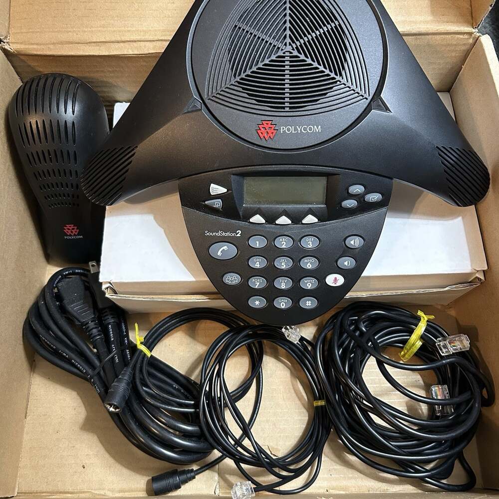 Polycom Sound Station 2 Full Duplex Conference Phone